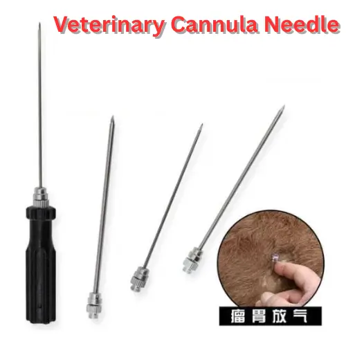 Veterinary Cannula Deflation Needle | গরু ছাগলের গ্যাস বের করার যন্ত্র