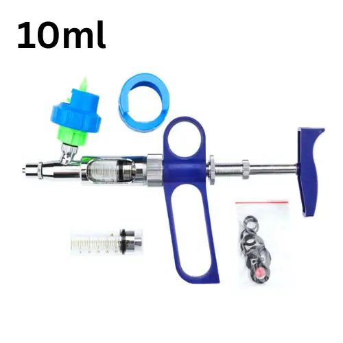 Automatic Veterinary Vaccine Injection Gun 10ml | পশু-পাখির ভ্যাকসিন ইনজেকশন যন্ত্র