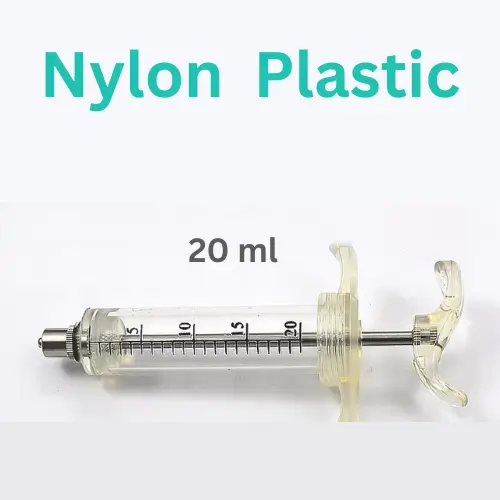 20ml Nylon Rocket Syringe | ভেটেরিনারি নাইলন প্লাস্টিক সিরিঞ্জ