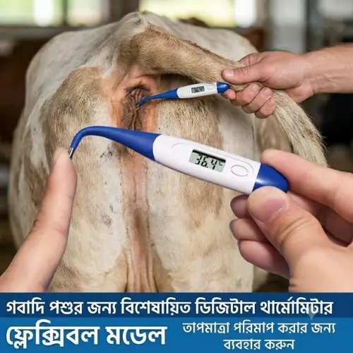 Soft Head Electronic Thermometer | গরু ও ছাগলের ডিজিটাল থার্মোমিটার