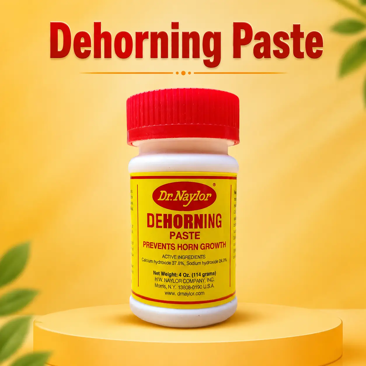 Dr. Naylor Dehorning Paste | বাছুর ও ছাগলের বাচ্চার শিং গজানো বন্ধ করার পেস্ট