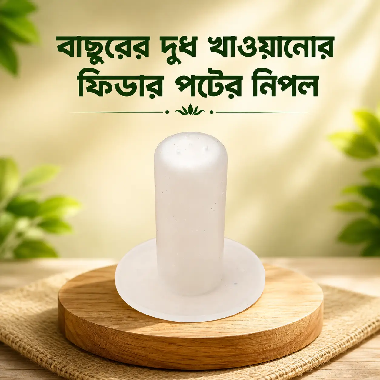 Calf Feeding Bottle Nipple | বাছুরের দুধ খাওয়ানোর ফিডার বোতলের নিপল