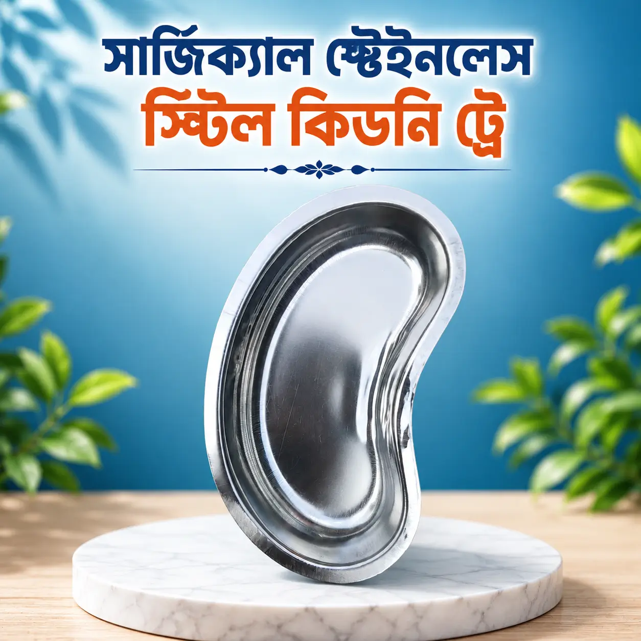 Surgical Stainless Steel Kidney Tray | সার্জিক্যাল স্টেইনলেস স্টিল কিডনি ট্রে