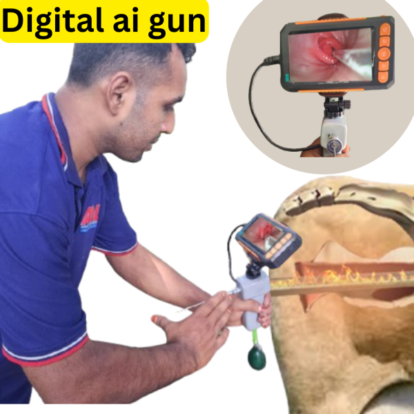 Digital AI Gun in Bangladesh for Accurate Cattle Breeding বাংলাদেশের গরুর জন্য ডিজিটাল এআই গান