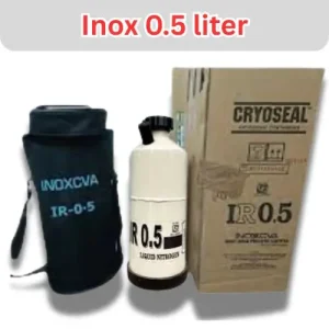 Inox Liquid Nitrogen Can 0.5 Liter