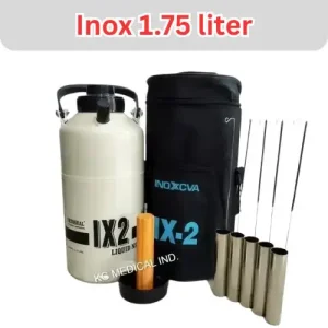 Inox Liquid Nitrogen Can – 1.75 Liter