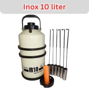 Inox Liquid Nitrogen Can – 10 Liter
