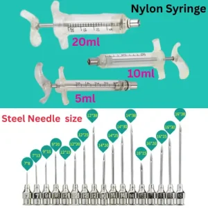 Veterinary Syringe 5ml 10ml 20ml – China গরু, ছাগল ও ভেড়ার ইনজেকশন সিরিঞ্জ