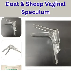 Goat & Sheep Vaginal Speculum গরু, ছাগল ও ভেড়ার প্রজনন পরীক্ষার মেডিকেল গ্রেড স্পেকুলাম