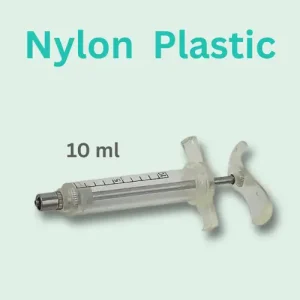 10ml Nylon Rocket Syringe ভেটেরিনারি নাইলন প্লাস্টিক সিরিঞ্জ