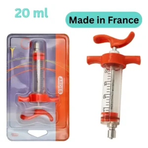 Anders Veterinary Syringe 20ml প্লাস্টিক স্টিল ভেটেরিনারি সিরিঞ্জ ২০ এমএল