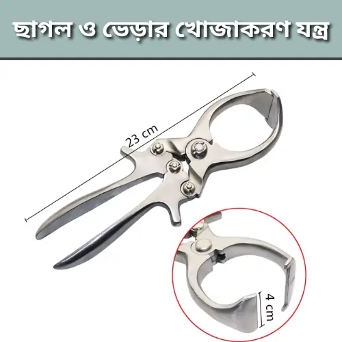Burdizzo Castrator | রক্তবিহীন খাসি করার ভেটেরিনারি যন্ত্র