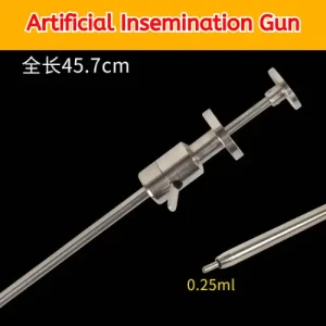 Artificial Insemination Gun for Cows | গরুর কৃত্রিম প্রজনন যন্ত্র (0.25 স্ট্রো সাইজ)