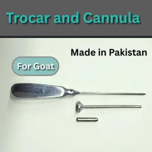 Goat Sheep Bloat Treatment Trocar Cannula | ছোট প্রাণীর গ্যাস বের করার টুল